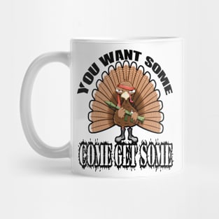 Thanksgiving Angry Turkey Mug